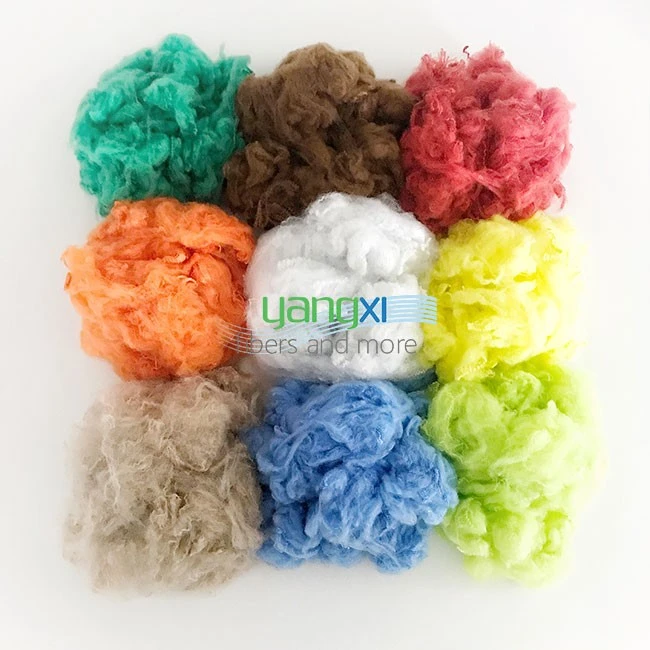 Eco-friendly Polyester Staple Fiber From PET Bottles